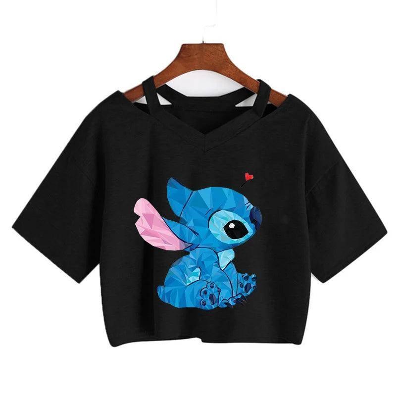 Funny Lilo & Stitch Shirt-black59000-1