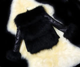 LOVEMI  Fur coat Black / M Lovemi -  Faux fur coat