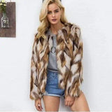 LOVEMI Fur coat Brown / S Lovemi -  Warm Vibes Fur Jacket