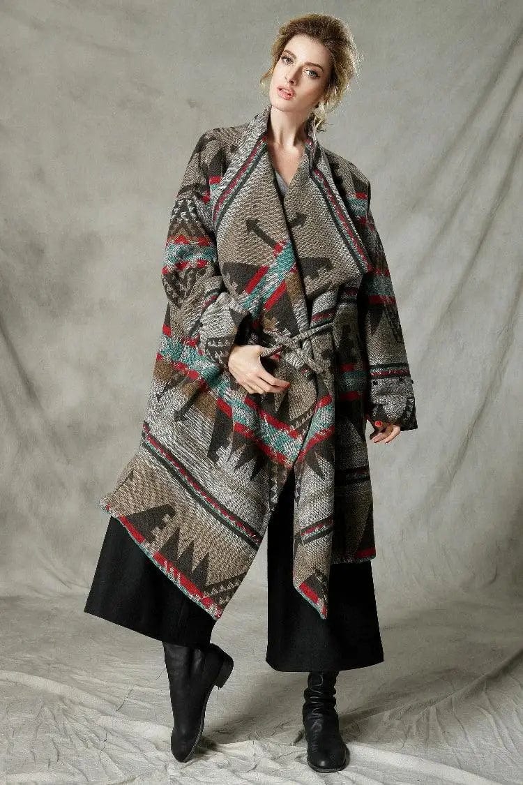 LOVEMI  Fur coat Camel / L Lovemi -  Independent design women's autumn winter coat