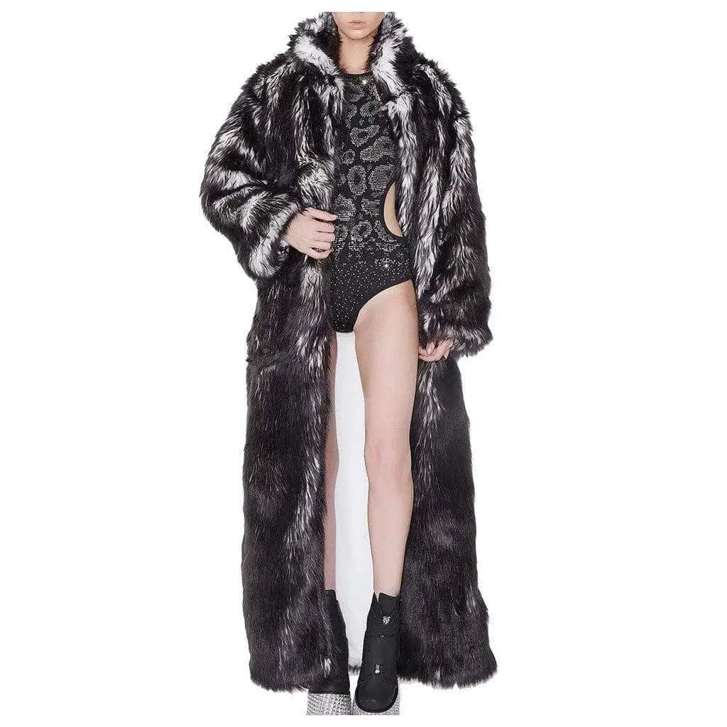 LOVEMI Fur coat Led / L Lovemi -  LED coat remote clothing