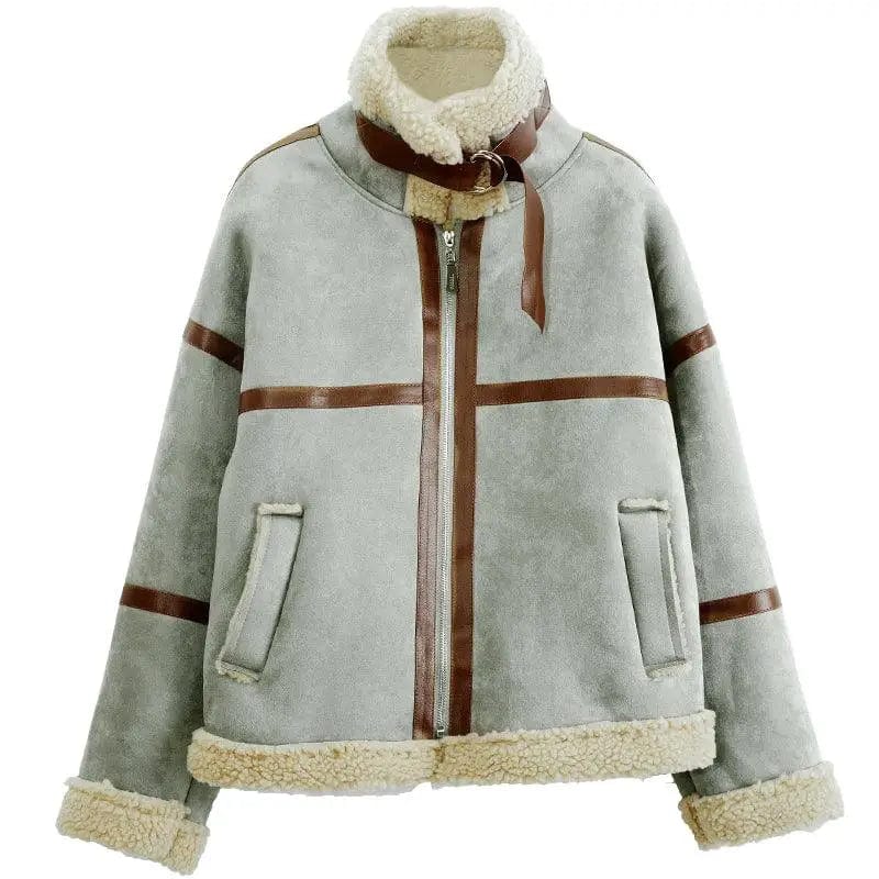 LOVEMI  Fur coat Lovemi -  Lamb wool coat