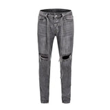 LOVEMI  Gray / M Lovemi -  Zippered  Jeans