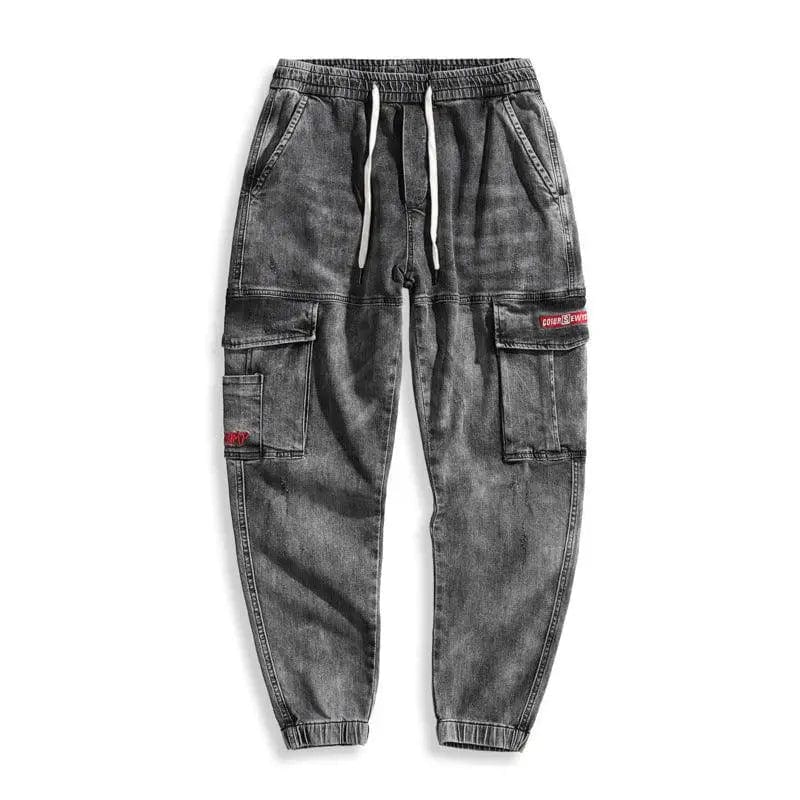 LOVEMI  Grey / 2XL Lovemi -  Tooling jeans