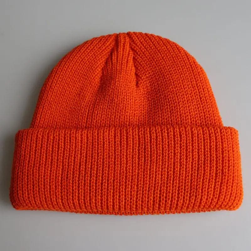 LOVEMI  Hats Discolorationgreen / adjustable Lovemi -  Knitted Woolen Cap Men And Women Melon Leather Cap
