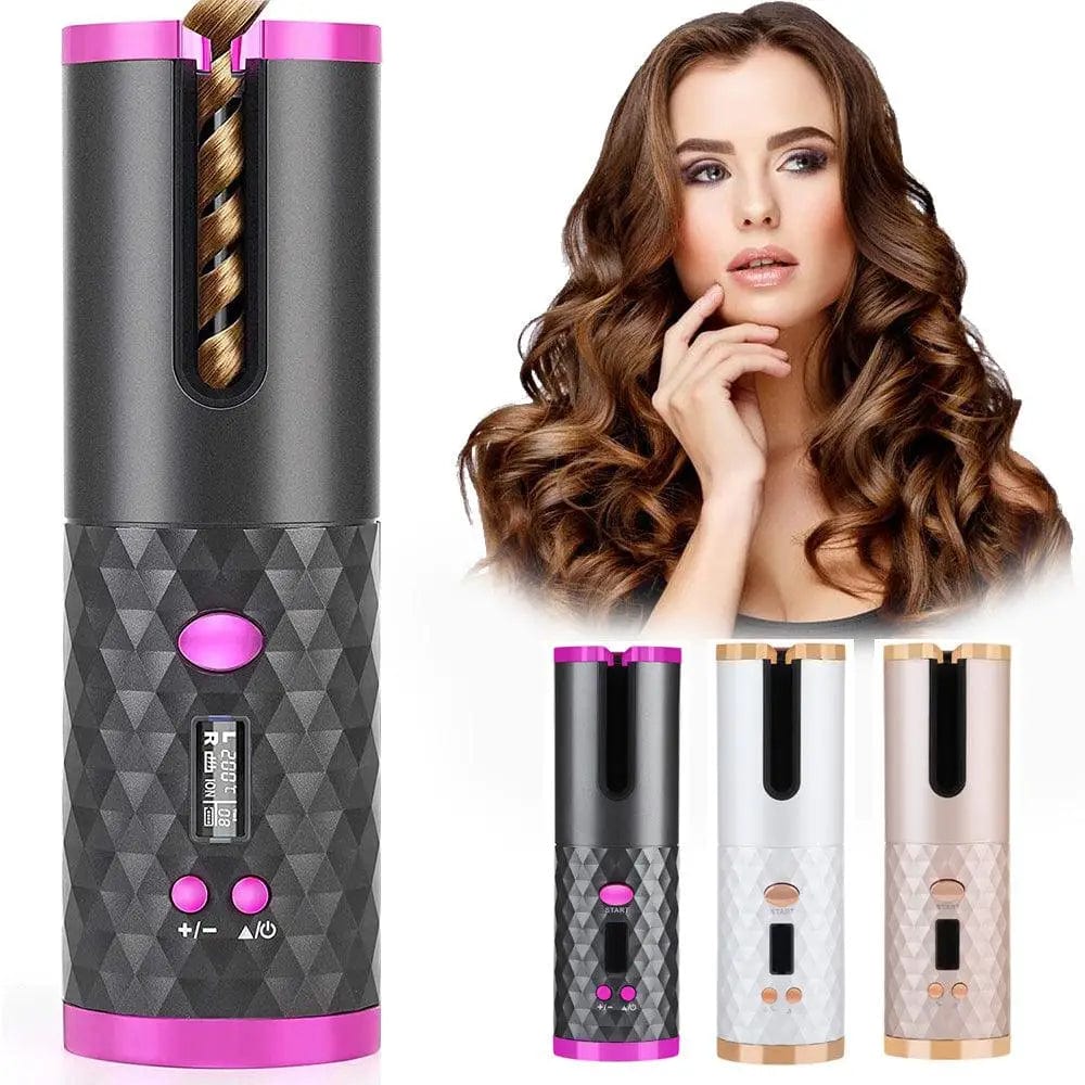 LOVEMI  Health & Beauty Lovemi -  Rechargeable Automatic Hair Curler Women Portable Hair