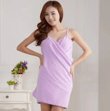 LOVEMI  Health & Beauty Purple / L Lovemi -  New Style Beach Towel - Bath Dress Towel