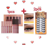 LOVEMI  Health & Beauty SET Lovemi -  Lip Liner And Lipstick Makeup 12 Pcs Set 6 Matte Lipstick 6