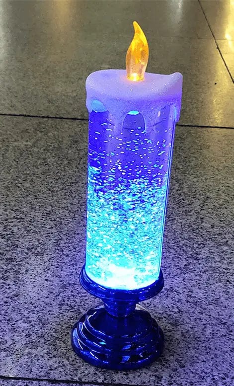 LOVEMI  home Blue1 Lovemi -  Rechargeable LED Color Electronic Candle For Home Decoration