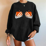 LOVEMI Hoodies Black / C / S Lovemi -  Halloween Long-sleeved Spot Ouma Plus Cashmere Sweater