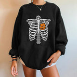 LOVEMI Hoodies Black / J / S Lovemi -  Halloween Long-sleeved Spot Ouma Plus Cashmere Sweater