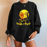 LOVEMI Hoodies Black / N / S Lovemi -  Halloween Long-sleeved Spot Ouma Plus Cashmere Sweater