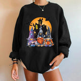 LOVEMI Hoodies Black / P / S Lovemi -  Halloween Long-sleeved Spot Ouma Plus Cashmere Sweater
