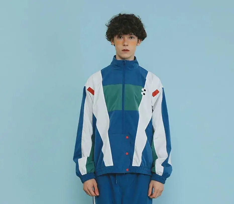 LOVEMI Hoodies Blue / M Lovemi -  Japanese College Wind Jacket