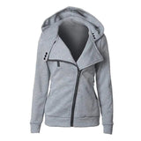 LOVEMI Hoodies Grey / XS Lovemi -  Ladies Winter Hooded Jackets Coat For Women