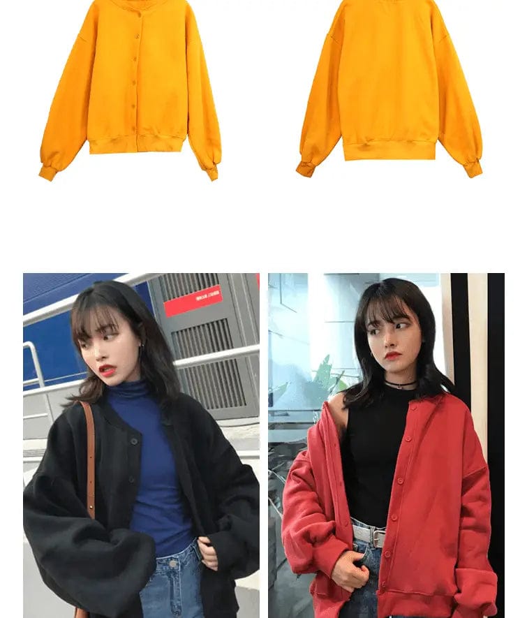LOVEMI Hoodies Lovemi -  Harajuku bf wind sweater female new student Korean version