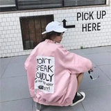 LOVEMI Hoodies Pink / 2XL Lovemi -  Long sleeve ribbon jacket