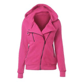 LOVEMI Hoodies Rose Red / XS Lovemi -  Ladies Winter Hooded Jackets Coat For Women