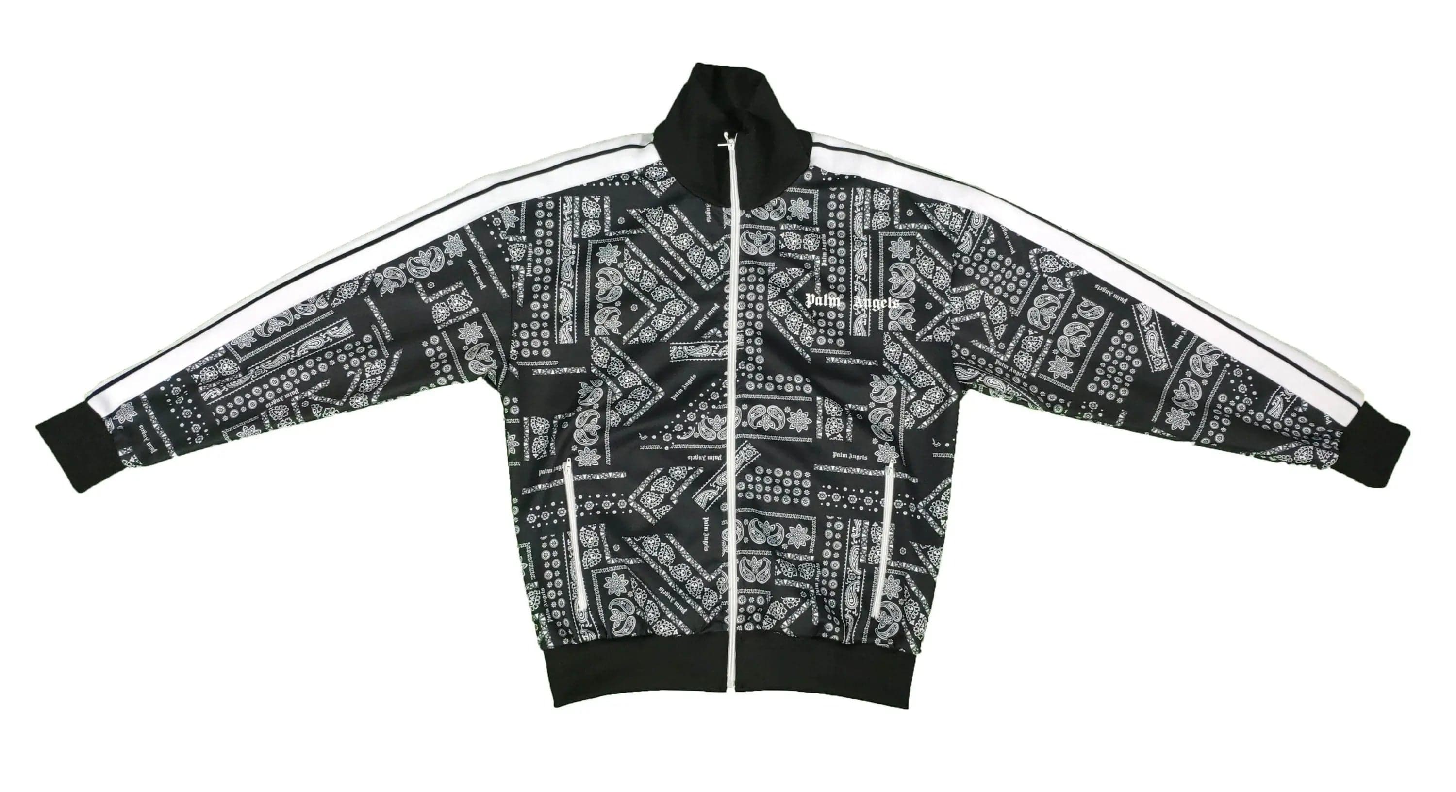 LOVEMI Jacket Men's Black full print / M Lovemi -  The New Basic All-match Hip-hop Hit Color Zipper Sports