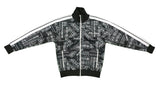 LOVEMI Jacket Men's Black full print / M Lovemi -  The New Basic All-match Hip-hop Hit Color Zipper Sports
