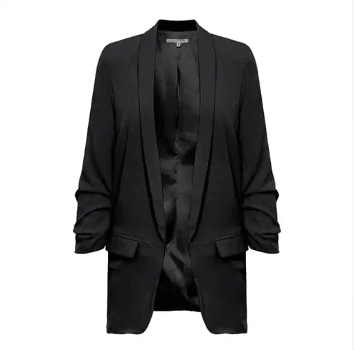 LOVEMI Jackets Black / L Lovemi -  Pleated suit