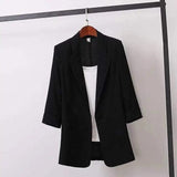 LOVEMI Jackets Black / M Lovemi -  Short Blazer Coat Women'S Leisure Korean Slim Thin Sunscreen