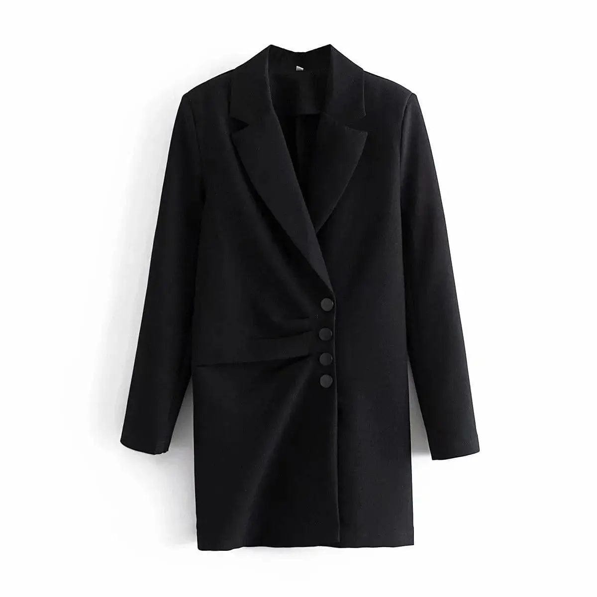 LOVEMI Jackets Black / S Lovemi -  Q70666-Casual suit dress ZH6-86121-210108
