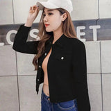 LOVEMI Jackets Black / S Lovemi - Trendy Korean-Style Slim Jacket for Fall/Winter