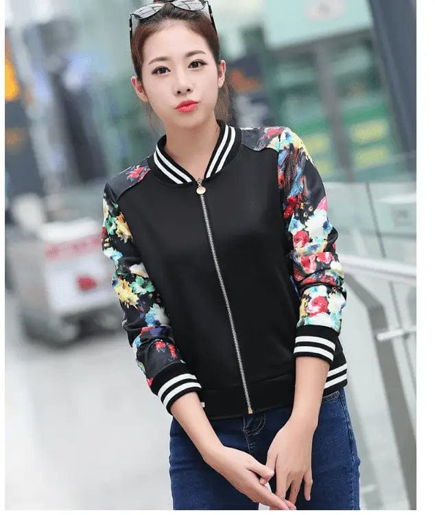 LOVEMI Jackets Black / XL Lovemi -  Joker short coat women's spring and autumn new small Korean
