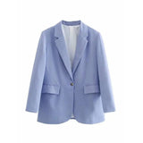 LOVEMI Jackets Blue / S Lovemi -  OL Fashion Mid-length Casual Suit