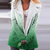 LOVEMI  Jackets Grass green / S Lovemi -  Women's Gradual Color Cotton Padded Clothes