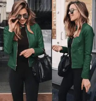 LOVEMI Jackets Green / S Lovemi -  Super stylish and modern spring jacket