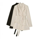 LOVEMI Jackets Lovemi -  Women's girdle design blazer