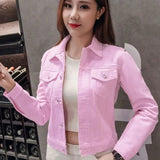 LOVEMI Jackets Pink / XL Lovemi - Trendy Korean-Style Slim Jacket for Fall/Winter