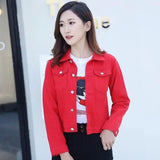 LOVEMI Jackets Red / L Lovemi - Trendy Korean-Style Slim Jacket for Fall/Winter