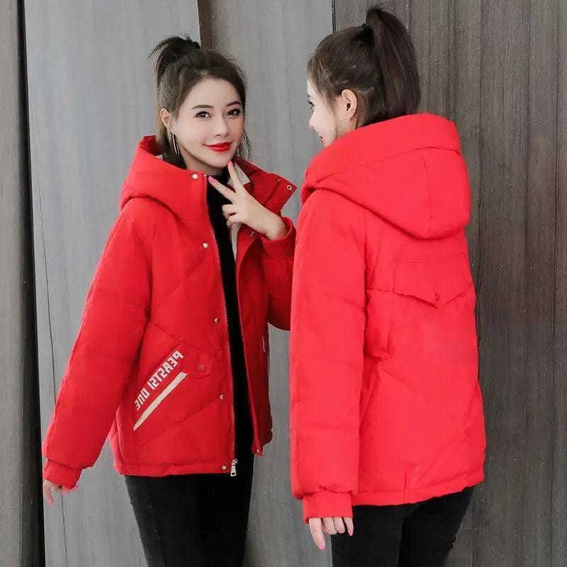 LOVEMI Jackets Red / M Lovemi -  Winter Ladies' Casual Korean Down Cotton Jacket