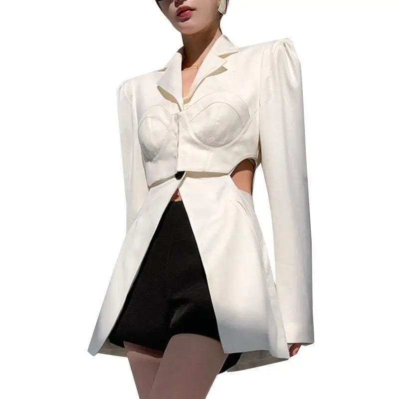 LOVEMI Jackets White / S Lovemi -  Personalized Design Womens Fashion Suit
