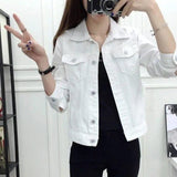 LOVEMI Jackets White / XL Lovemi - Trendy Korean-Style Slim Jacket for Fall/Winter