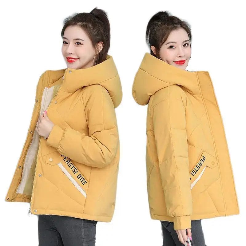 LOVEMI Jackets Yellow / M Lovemi -  Winter Ladies' Casual Korean Down Cotton Jacket