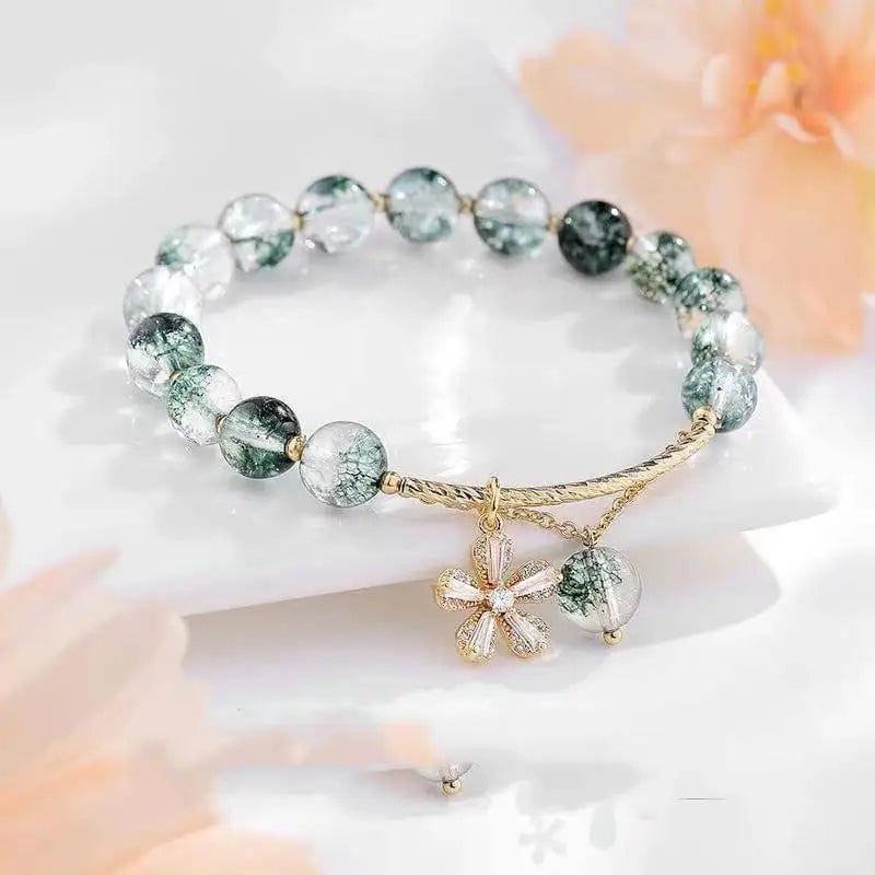 LOVEMI Jewelry Green Lovemi -  Small Design Simple And Prosperous Career Transfer Beads