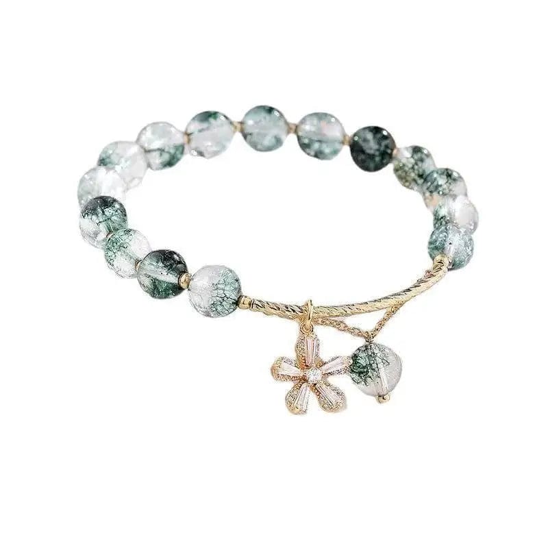 LOVEMI Jewelry Green Lovemi -  Small Design Simple And Prosperous Career Transfer Beads