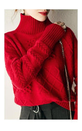 Jiugongge Knitted Bottoming Sweater Sweater Coat-7