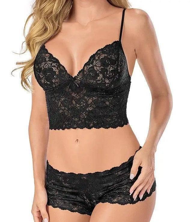 Lace lingerie-black-3