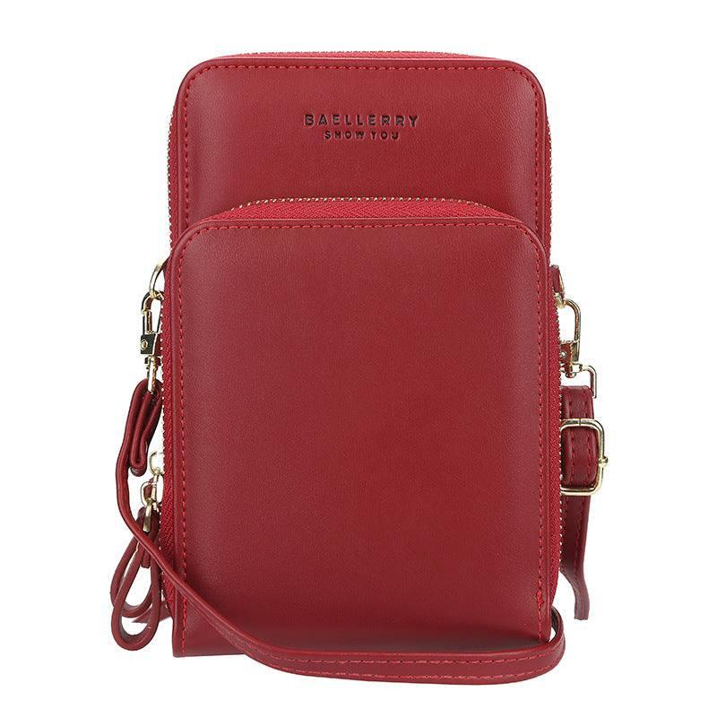 Large Capacity Crossbody Shoulder Bags For Women Fashion-Red-9
