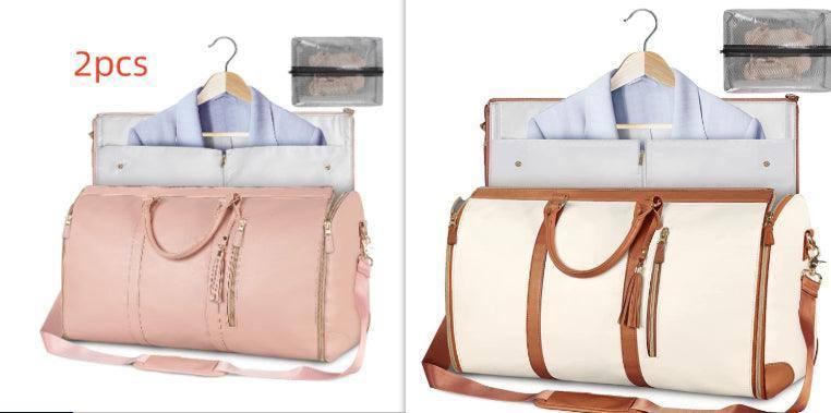 Large Capacity Travel Duffle Bag Women's Handbag Folding-Set14-27