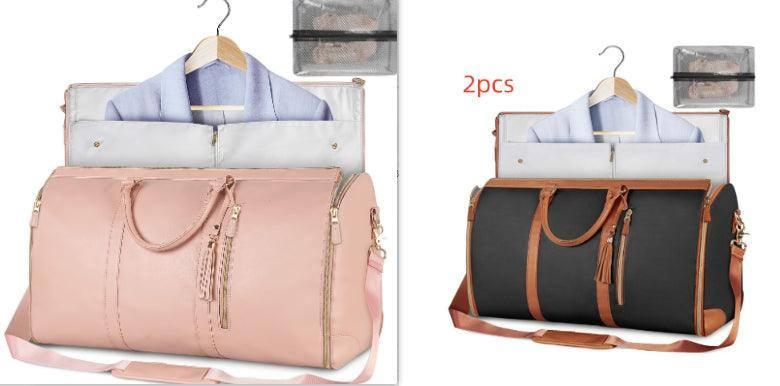 Large Capacity Travel Duffle Bag Women's Handbag Folding-Set15-28
