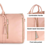 Large Capacity Travel Duffle Bag Women's Handbag Folding Suit Bag Waterproof Clothes Totes-5