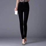 LOVEMI Leggings Black / 26 Lovemi -  Plus size women's black jeans