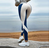 LOVEMI  Leggings Blue / XL Lovemi -  Women Leggings Slim High Waist Elasticity Leggings Fitness