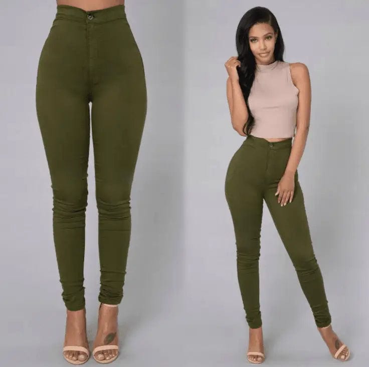 LOVEMI  Leggings Green / 2XL Lovemi -  Sexy Casual Fashion Multi-Color Slim Slimming Pants